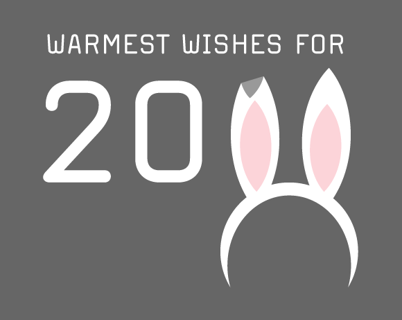 Happy New Year - 2011 Year of the Rabbit