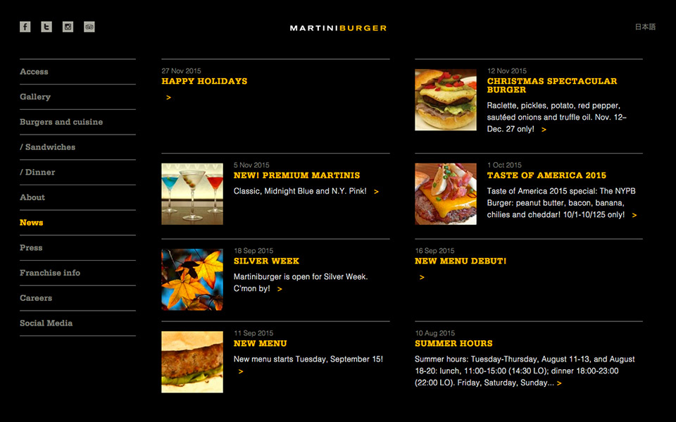 Martiniburger - News Blog