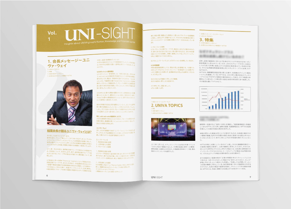 Univa Captial - Yearbook Publication - Print