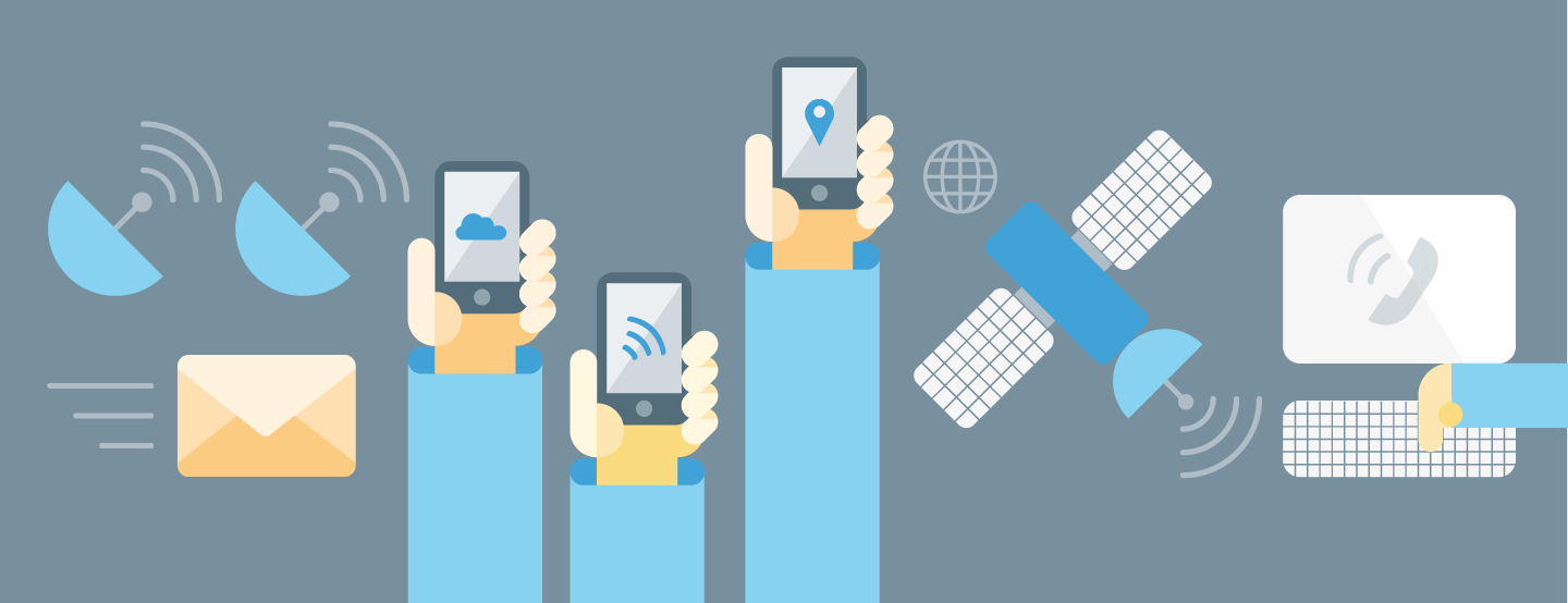 Think with Google - APAC - illustration banner - tech and mobile industry