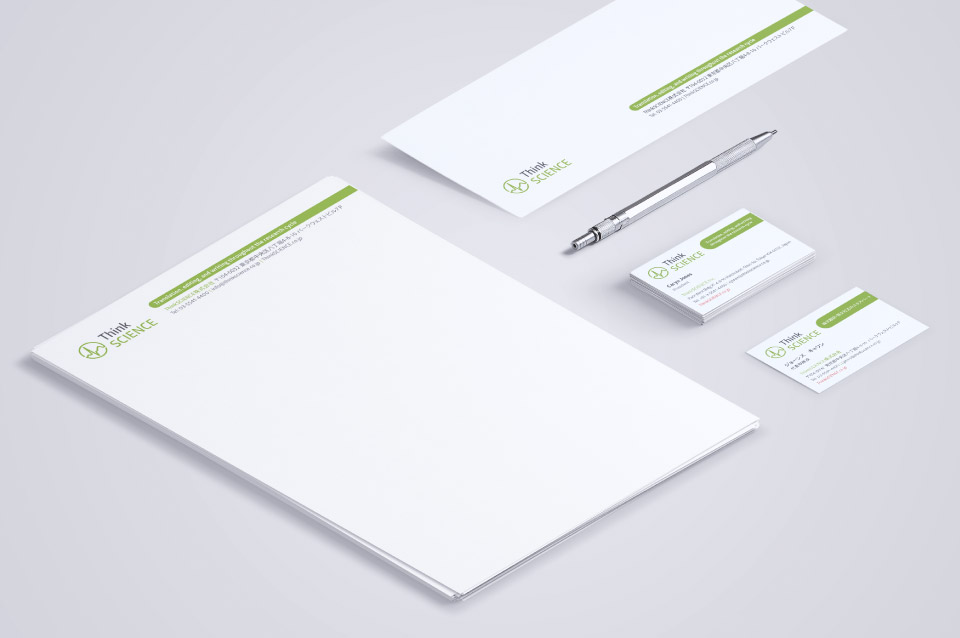 ThinkSCIENCE - expert translation and editing - logo, identity, illustration, website and print design