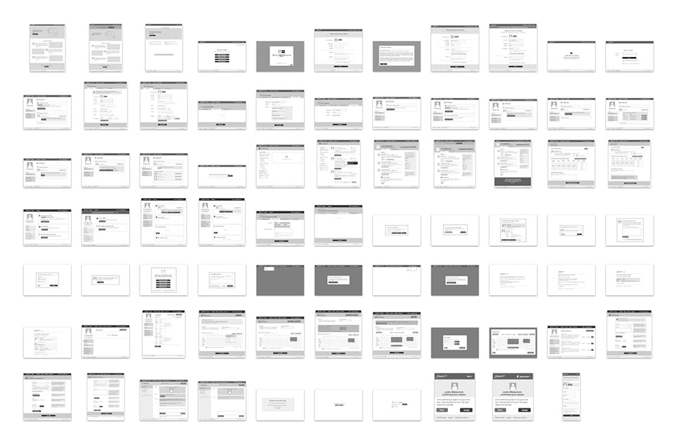 ClassDo - A Knowledge Market and Learning Platform - Wireframe UX and User Journey
