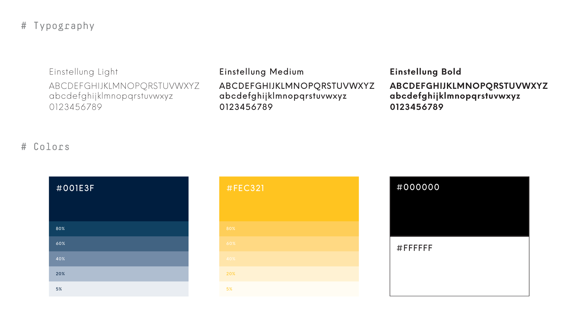 solis lab - color palette