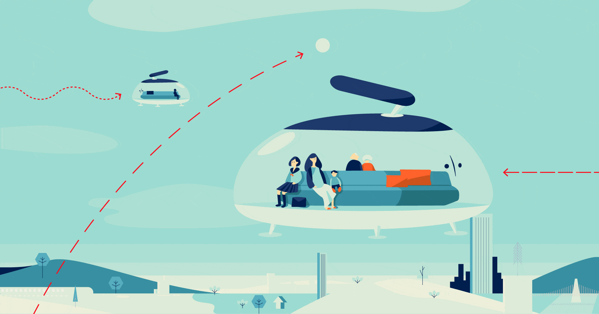 Future Blue Sky web app experience for JAXA (the Japan Aerospace Exploration Agency)