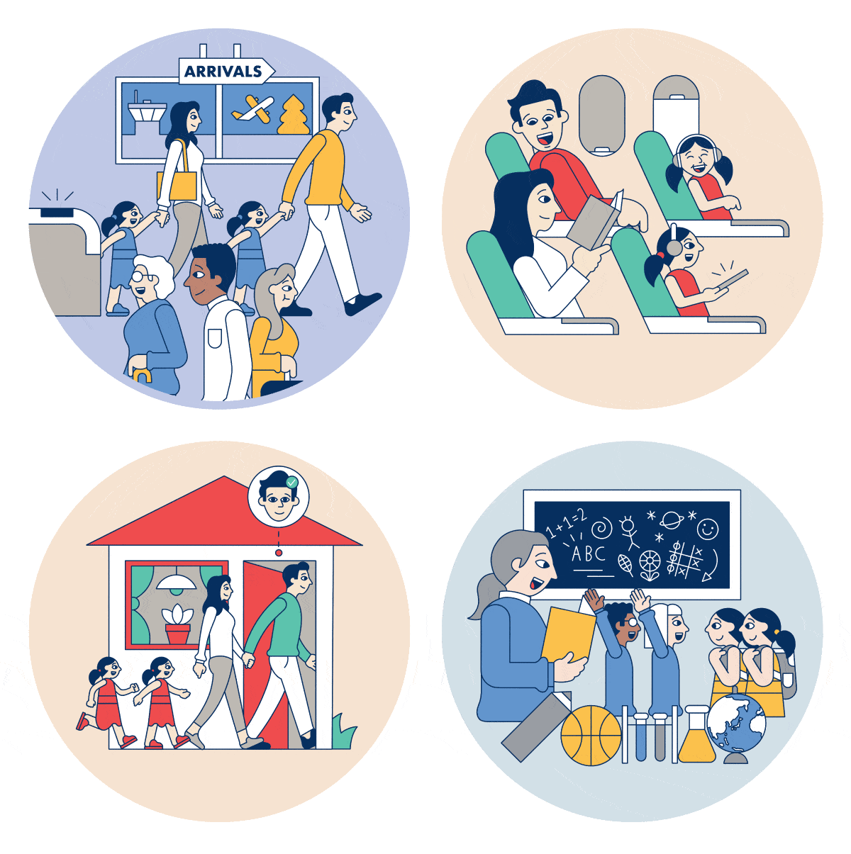 NEC Vision 2020 - Global Corporate Brochure - Custom Illustrations