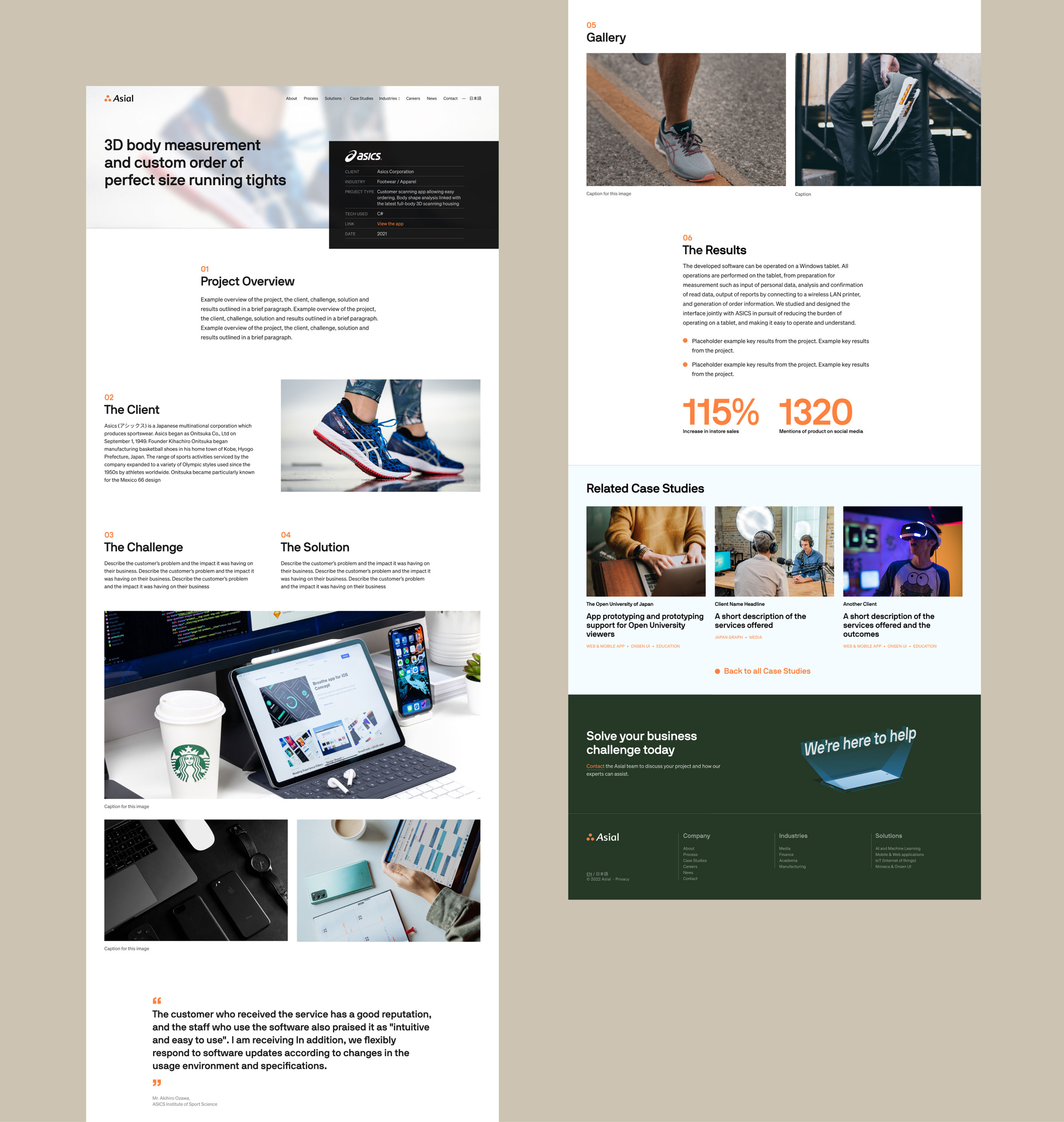 Asial - UI/UX Design, Custom Illustration, Animation and Quality Assurance
