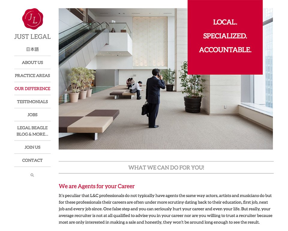 Just Legal - Recruitment for the legal and compliance market Japan